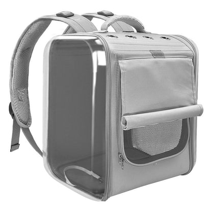 Pet Cat Carrier Backpack Breathable Cat Travel Outdoor Shoulder Bag For Small Dogs Cats Portable Packaging Carrying Pet Supplies - petshop4ever.com